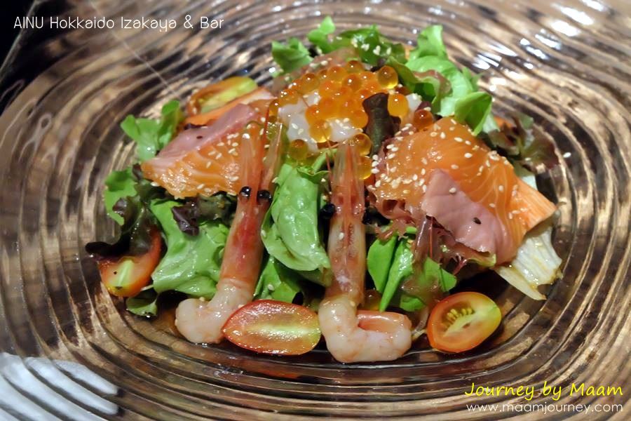 AINU_Sashimi Salad