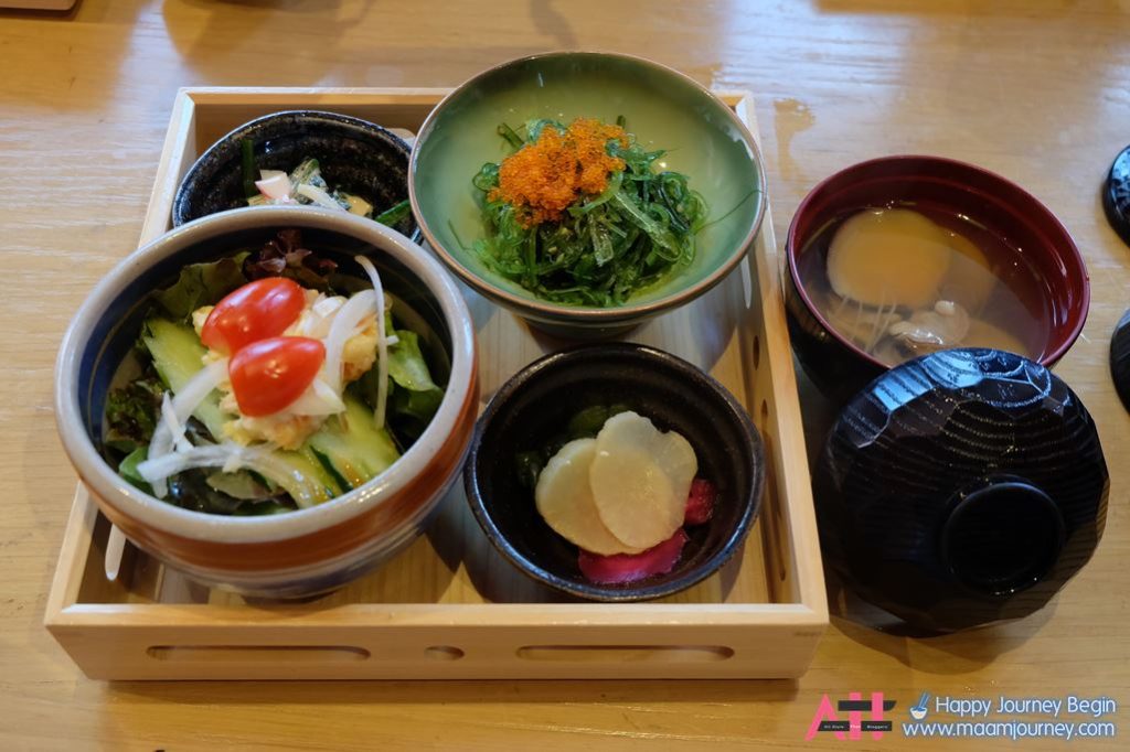 Lunch Set_Appitizer_Hiyashi Wakame_Clam Osuimono Lunch Set_Appitizer_Hiyashi Wakame_Clam Osuimono