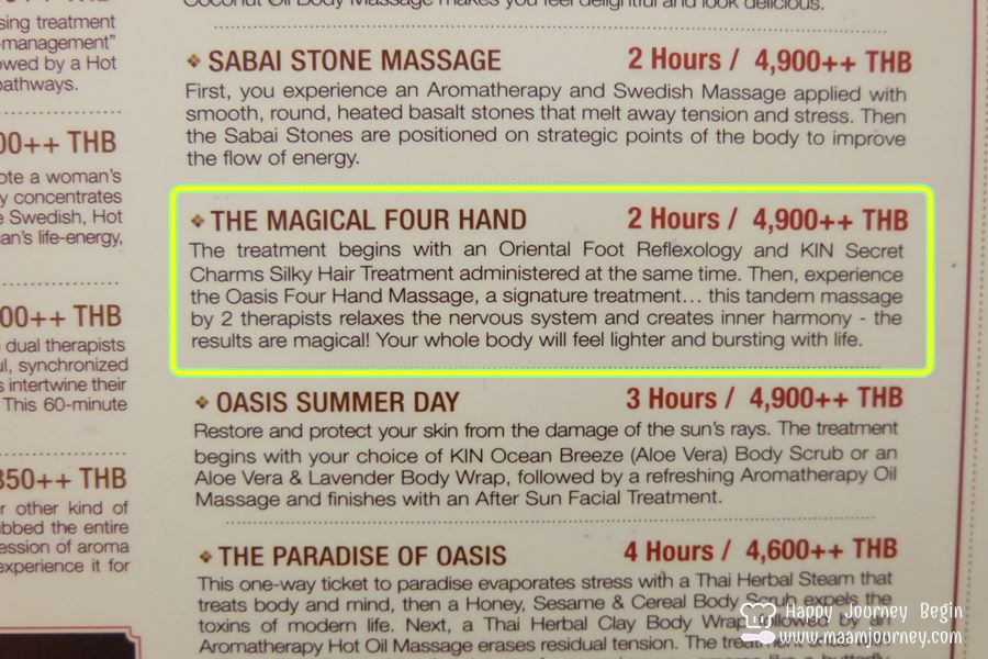Oasis Spa_The Magical Four Hand_2