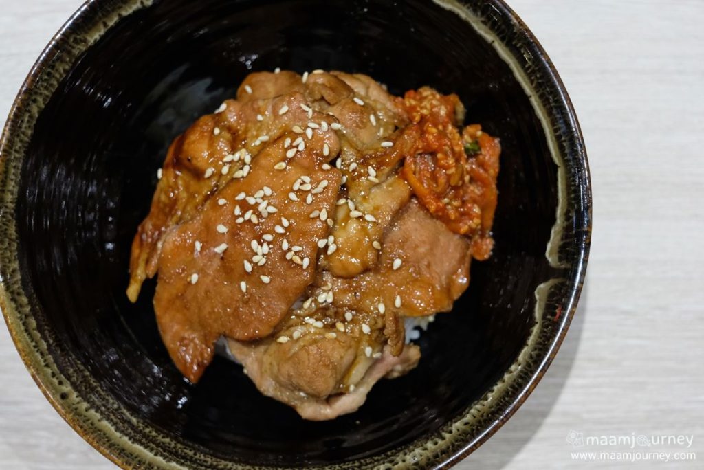 เตี๋ยววากิว by O-Jung_Rice with Grilled Pork Shoulder