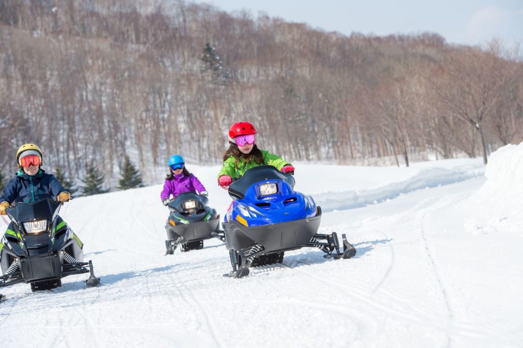 3-mini snow mobile