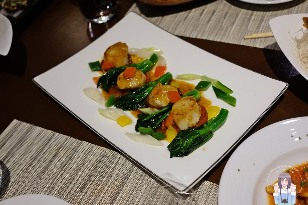 Sea Scallop with Black Pepper Sauce