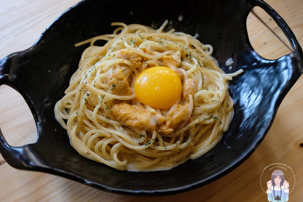 Premium Bafun Uni Cream Sauce Pasta (970 บาท)