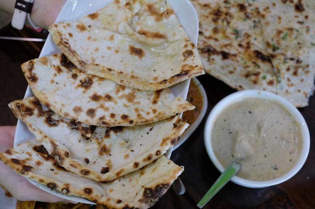 Paneer naan นานชีส 70 บาท