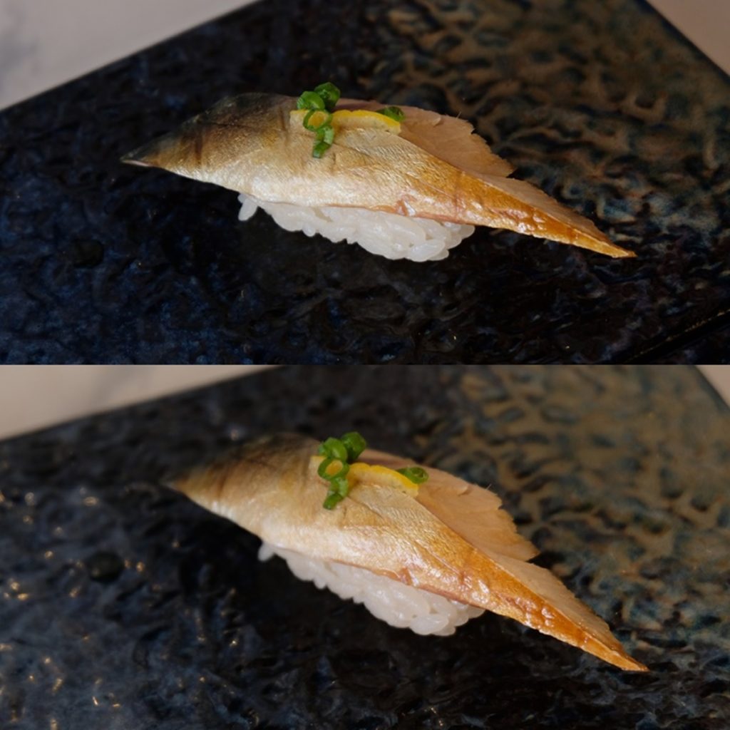 ซูชิซาบะรมควัน (Smoked Saba Sushi)