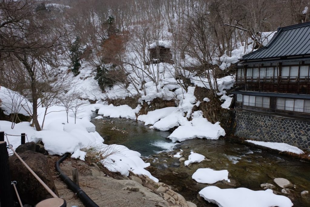 Takaragawa Onsen หน้าหิมะฟินมาก