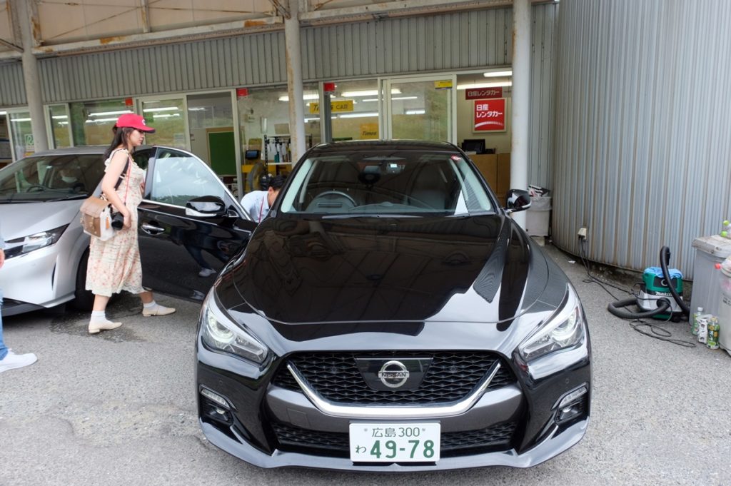 รับรถที่ Outlet: Nissan Rent a Car Hiroshima Airport
